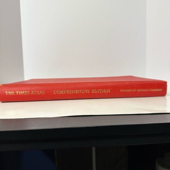 The Times Atlas of the World Comprehensive Edition Hard Cover 1967 - Picture 5 of 15